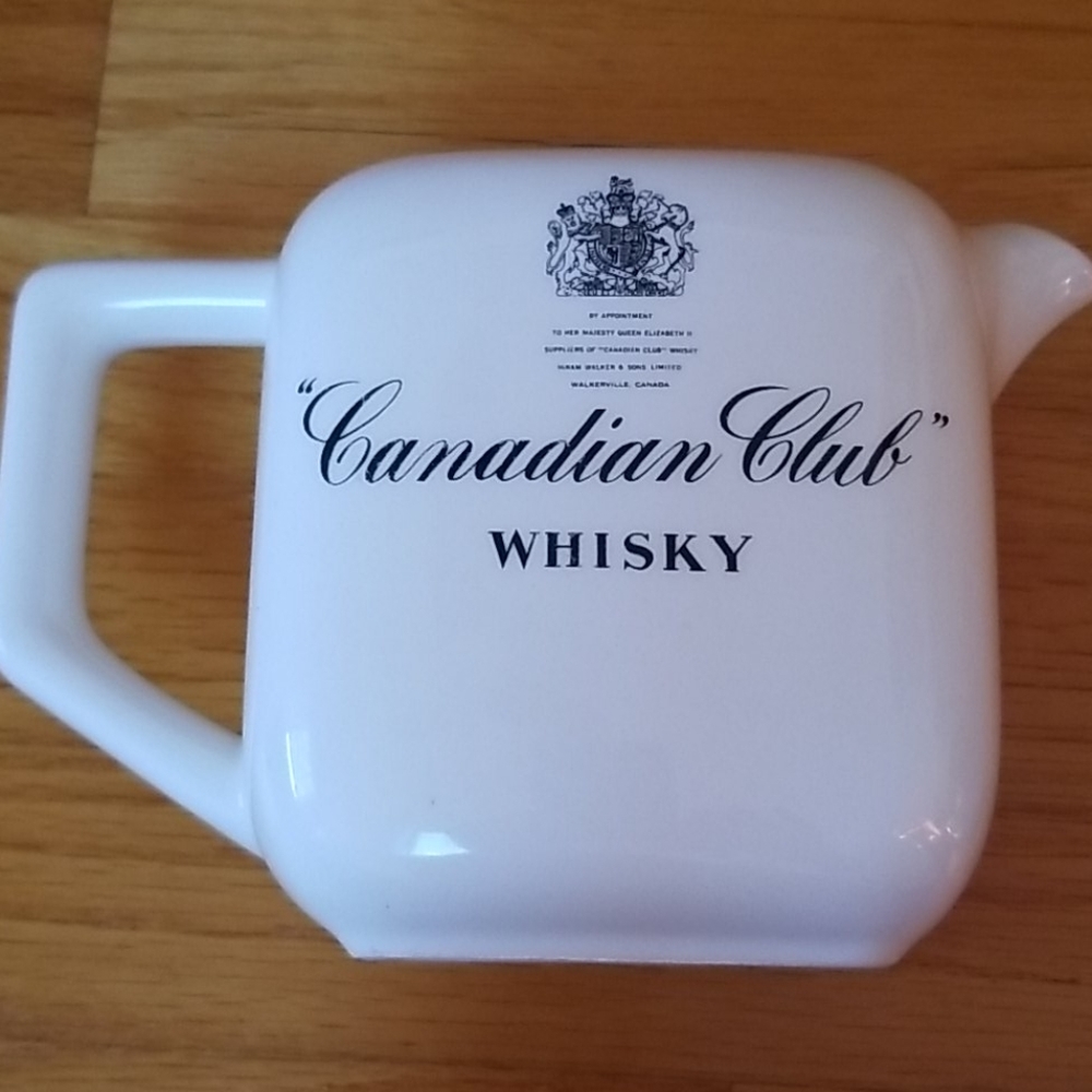 Canadian Club Whiskey Ceramic Pitcher Canada